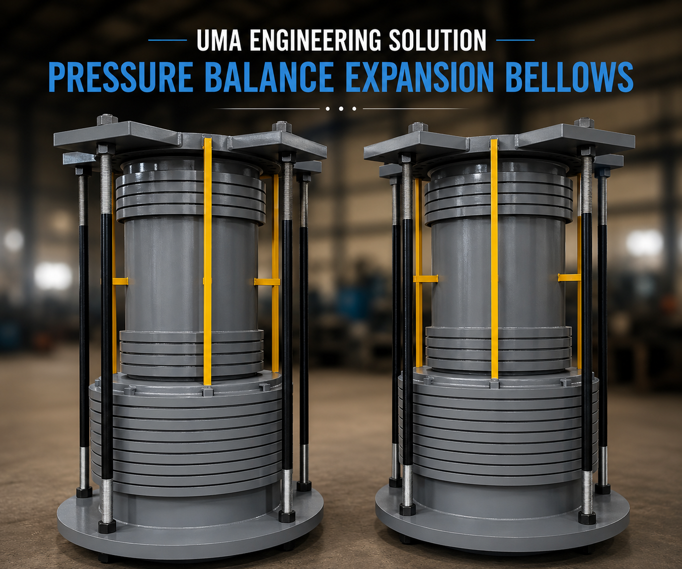 Pressure balanced expansion joint